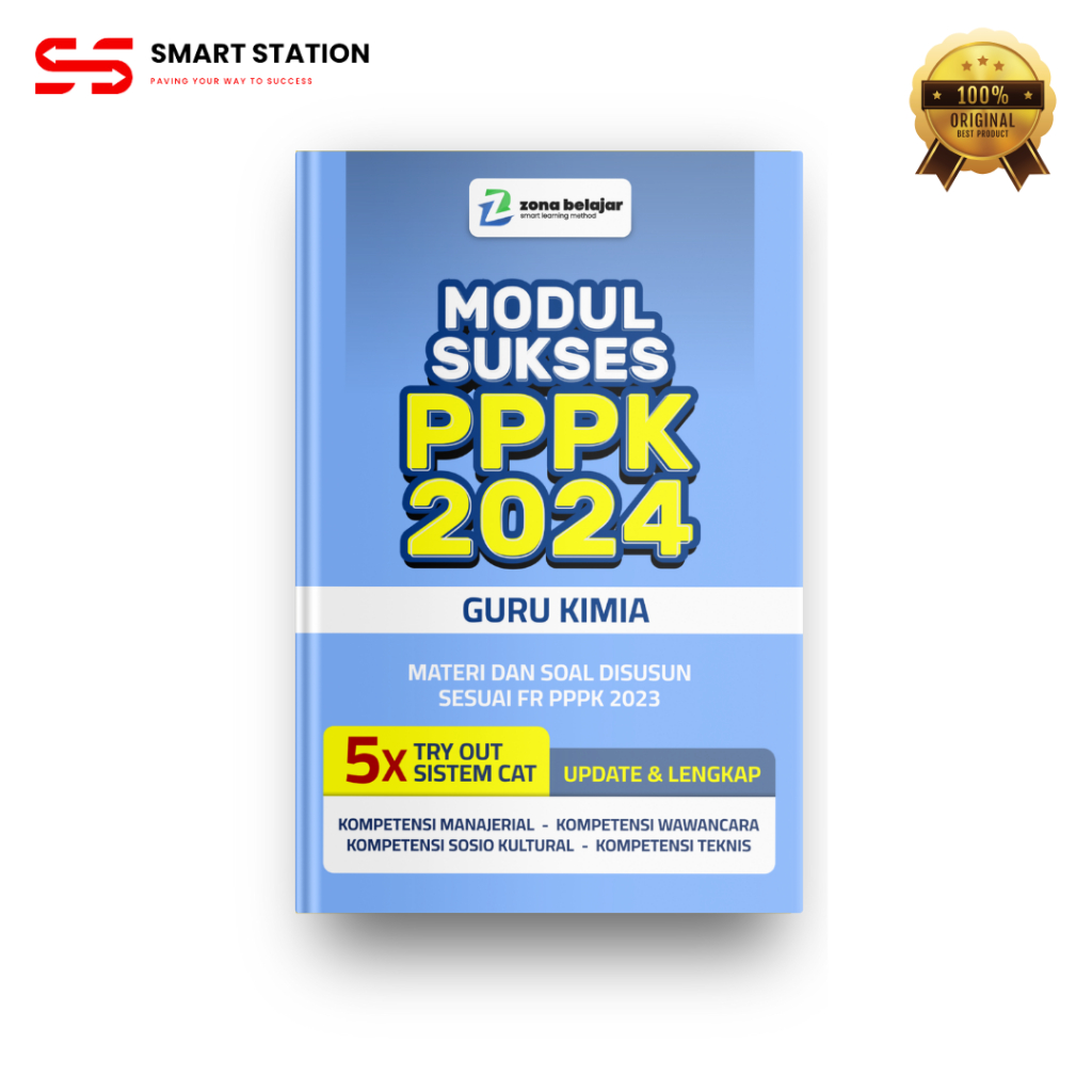 100% ASLI-Modul Sukses PPPK Guru Kimia