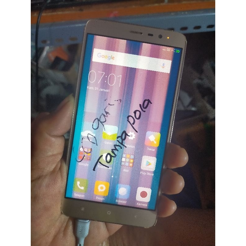 Xiomi note 3 minus lcd sentuh normal sama ga ada batre