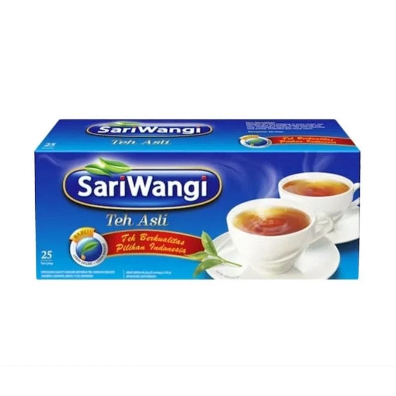 

SariWangi Teh asli Celup isi 25 Kantong