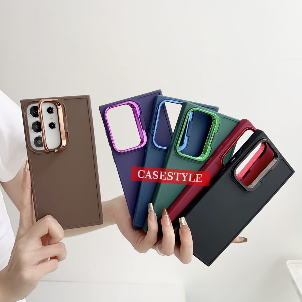 Case Iphone 12 Iphone 12 Pro Iphone 12 Pro Max Softcase Standing Ring Kamera - Casestyle
