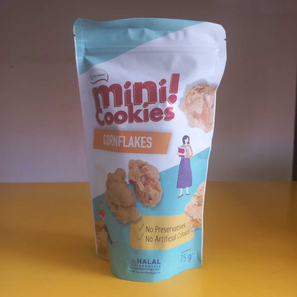 

Cornflakes Pouch - Kue Kering Mini Cookies Pouch by Ina Cookies