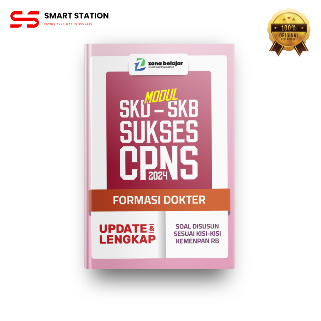 100% ASLI- BUKU CPNS DOKTER SKD+SKB TERBARU