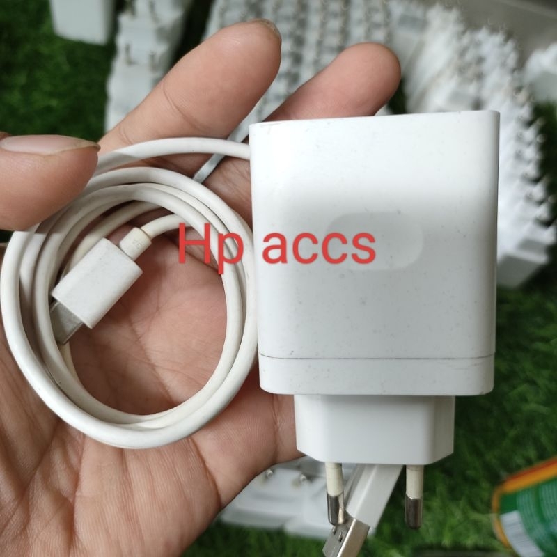 Charger Realme 33W Copotan Original Bekas bawaan supervooc