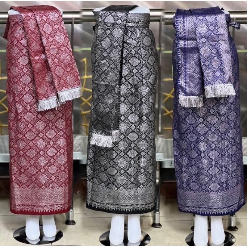 Rok songket & Selendang Tara Kebaya / Rok Selendang songket Seragam