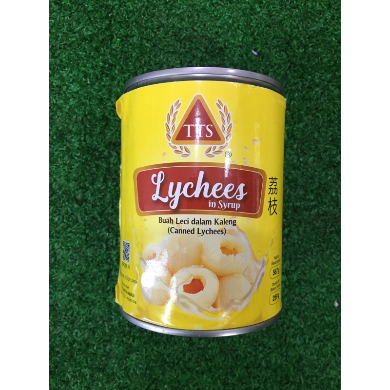 

TTS Lychee Fruit Can In Syrup Buah Leci Kaleng Dalam Sirup 565gr Impor China