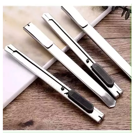 

LH Pisau Cutter Mini Stainless Cutter Mini Besi Pisau Mini Cutter Stainless Steel