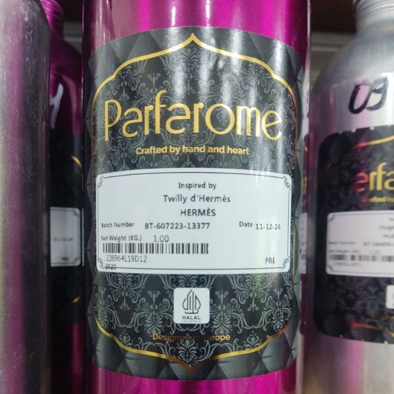 BIBIT PARFUM TWILLY D'HERMES  BY PARFAROME (PREMIUM) SEGEL 1 KG ORIGINAL PABRIK