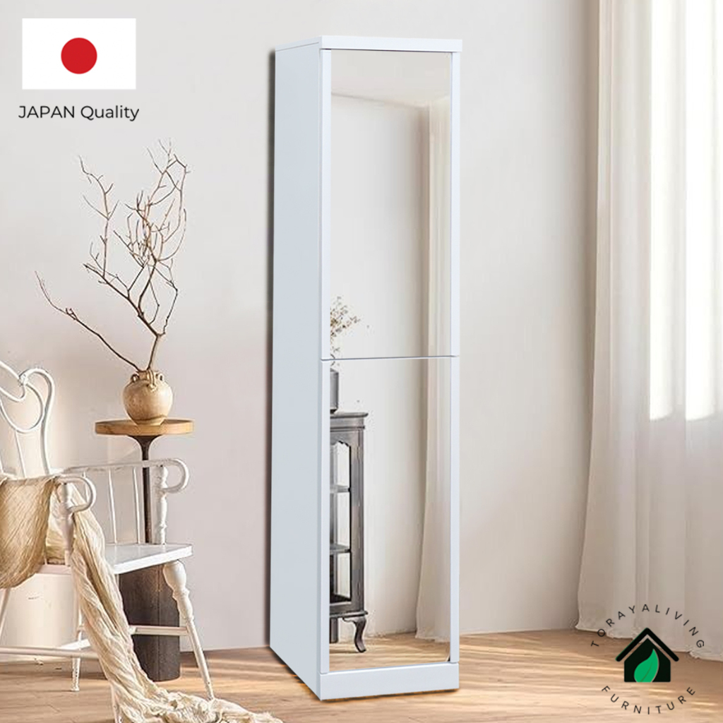 Toraya Lemari Cermin Rias/ Meja Rias/ Lemari Pakaian/ Cermin Full Body/ Standing Mirror/ MR-CA 302
