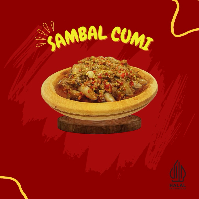 

Sambal Cumi 150gr
