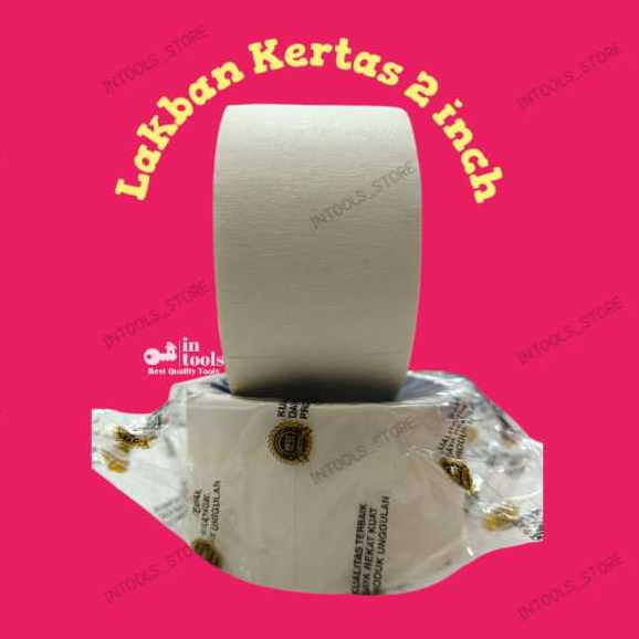

Isolasi Kertas Harachi 2 Inch - Maskin tape Lakban Harachi