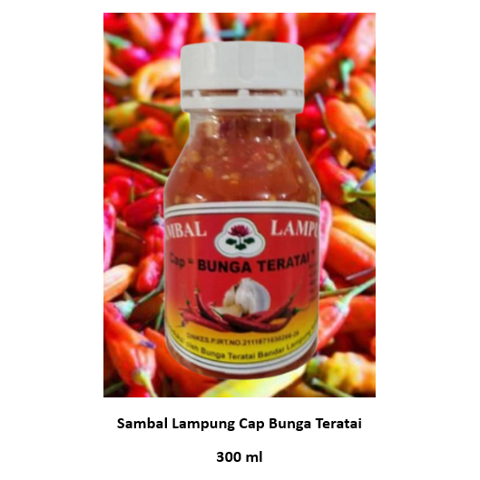 

Sambal Lampung Cap Bunga Teratai 300 ml