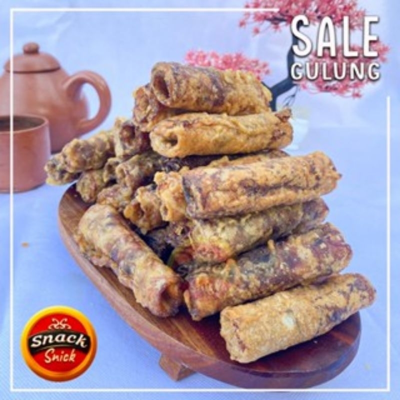 

sale pisang gulung 100 gram Klaten/ sale pisang gulung mini/ sale pisang gulung manis/ sale /camilan