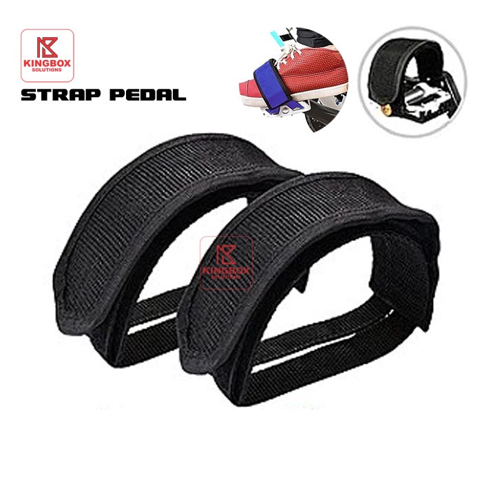 Toe Strap Pedal HOOK Fixie Hitam