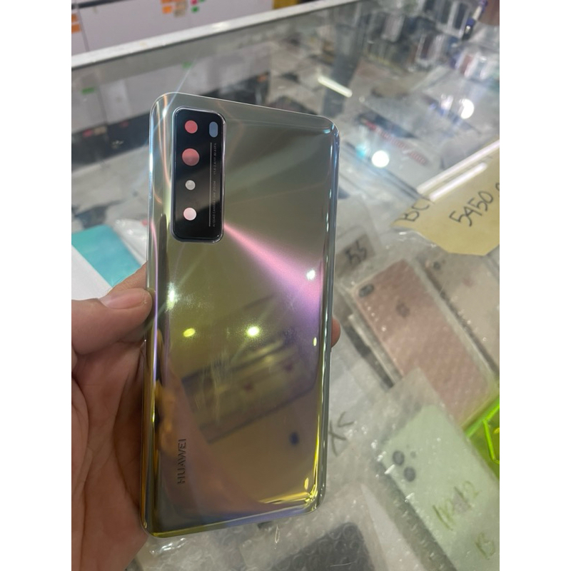 Backdoor BackCover Tutup Baterai + Kaca Kamera NOVA 7 5G - Blue