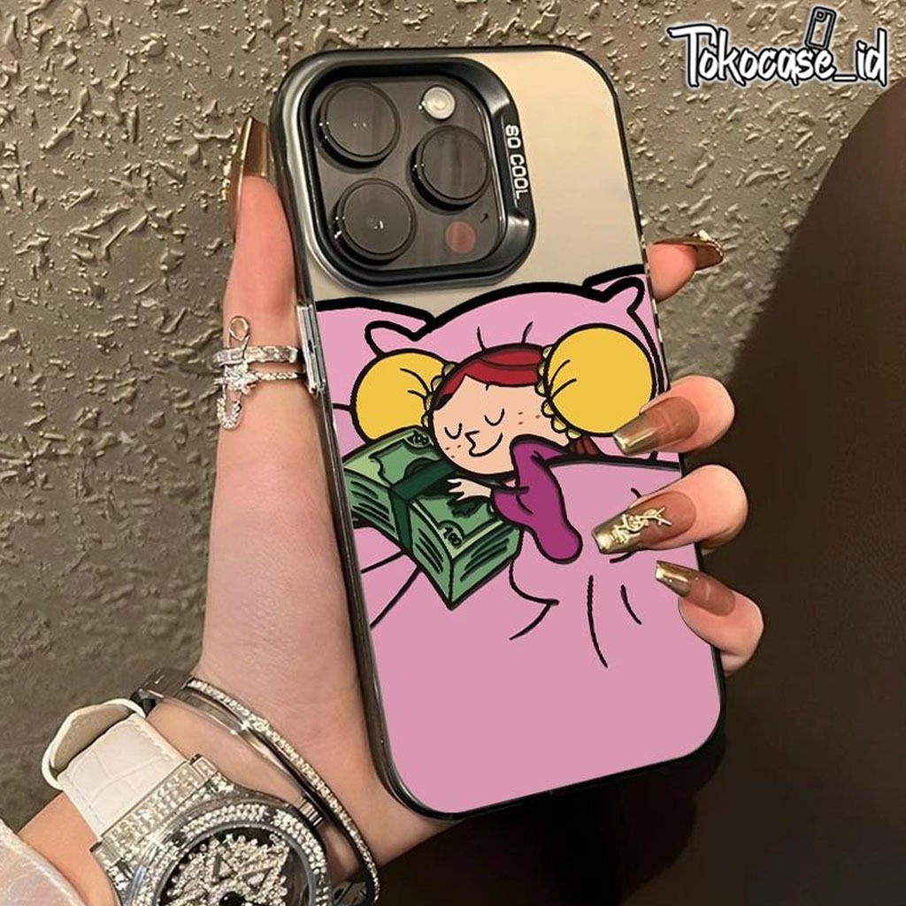 RCI570 PREMIUM MATTE HARD CASING HP IPHONE OLIVE POPEYE CASE Compatible For Iphone 7 8 7+ 8+ 11 12