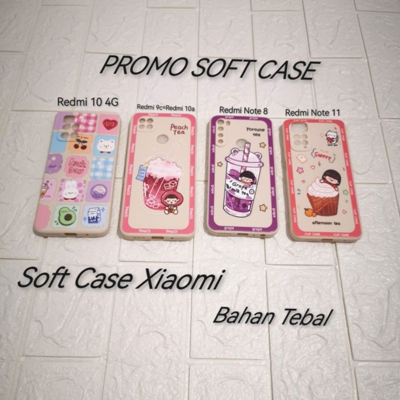 Soft Case Hp Xiaomi Redmi Motif - Soft Case Redmi 9c - Soft Case Redmi Note 8 - Soft Case Redmi Note