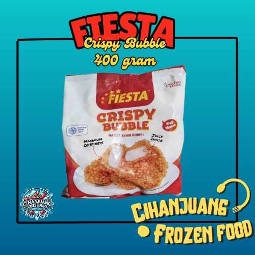 

Fiesta Nugget Crispy Bubble 400 gram