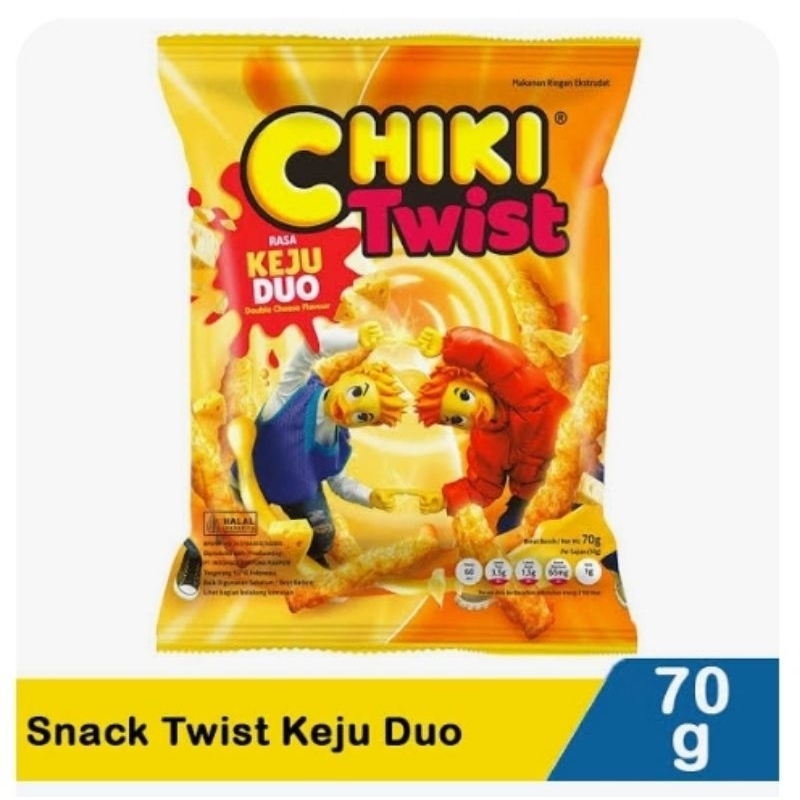 

Chiki Twist Keju Duo 70gr