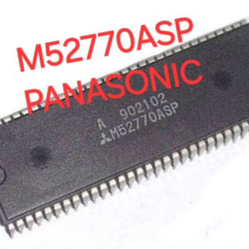 M52770ASP TV PANASONIC. ORIGINAL CABUTAN 100% NORMAL SUDAH DI TES