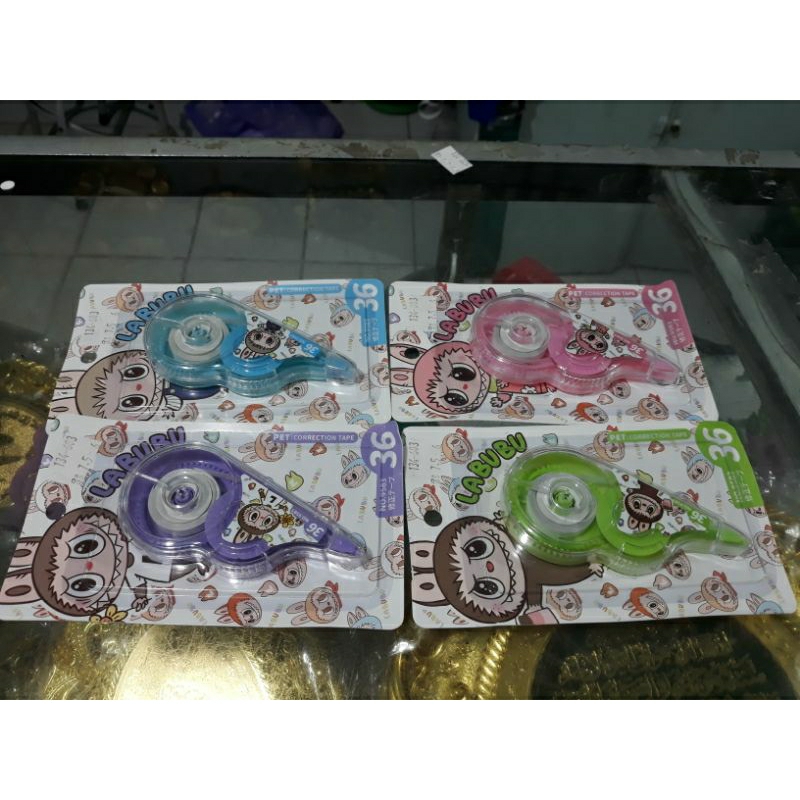 

Correction tape / tipex roll kertas Labubu