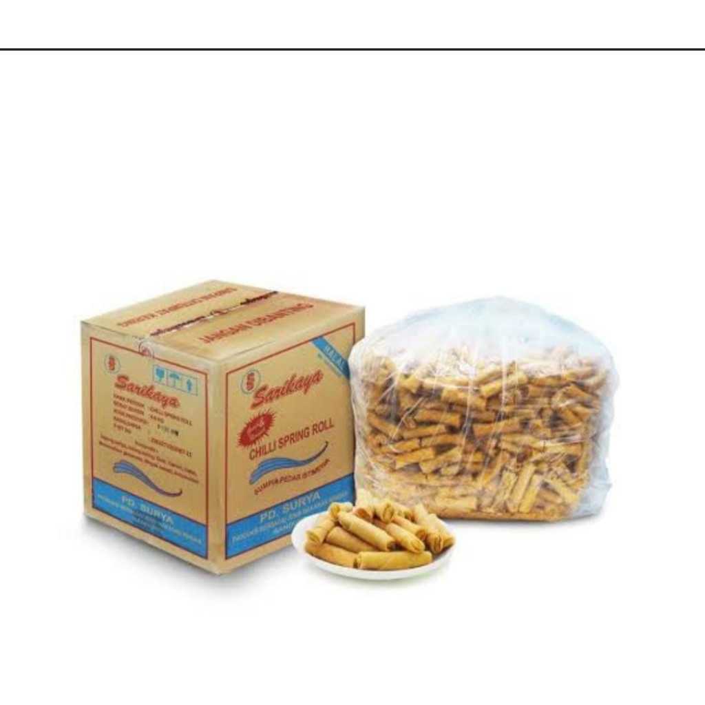 

Sarikaya Chili spring roll sumpia pedas 5 kg