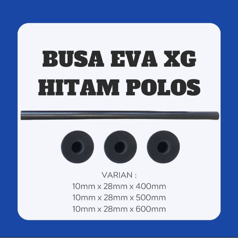 BUSA EVA HITAM UNTUK CUSTOM JORAN