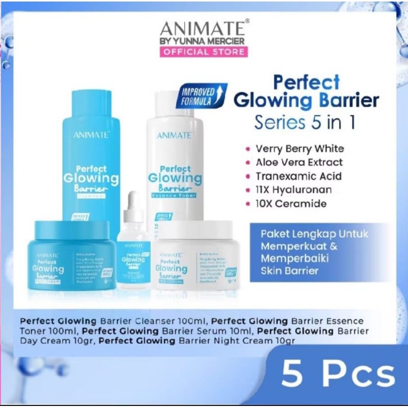 Animate Perfect Glowing Barrier Series (Biru)