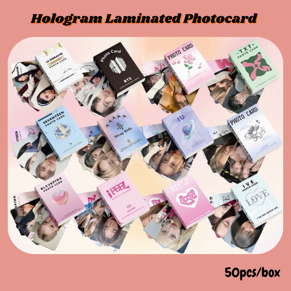 Beli Dong kstuffind LOMO CARD HOLOGRAM GIRLGROUP MURAH 5PCS HOLO LOMOCARD BLACKPINK STAYC RED VELVET
