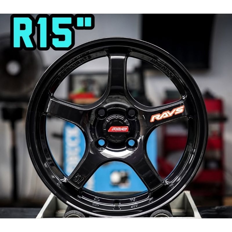 Velg Rays Ring 15 untuk mobil jazz,agya,srion