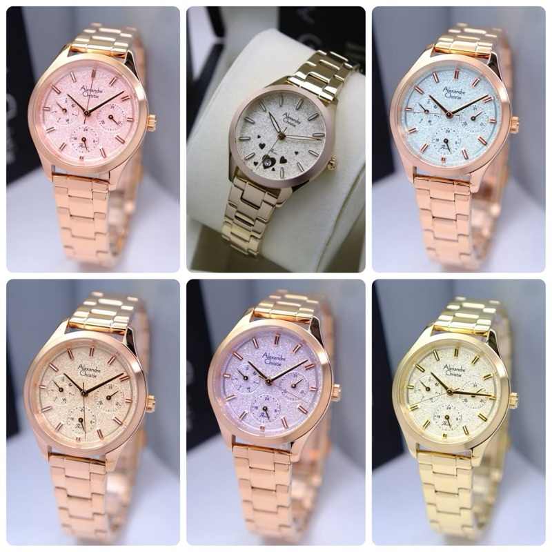 Jam tangan Wanita Alexandre christie Ac2a93 Ac 2a93