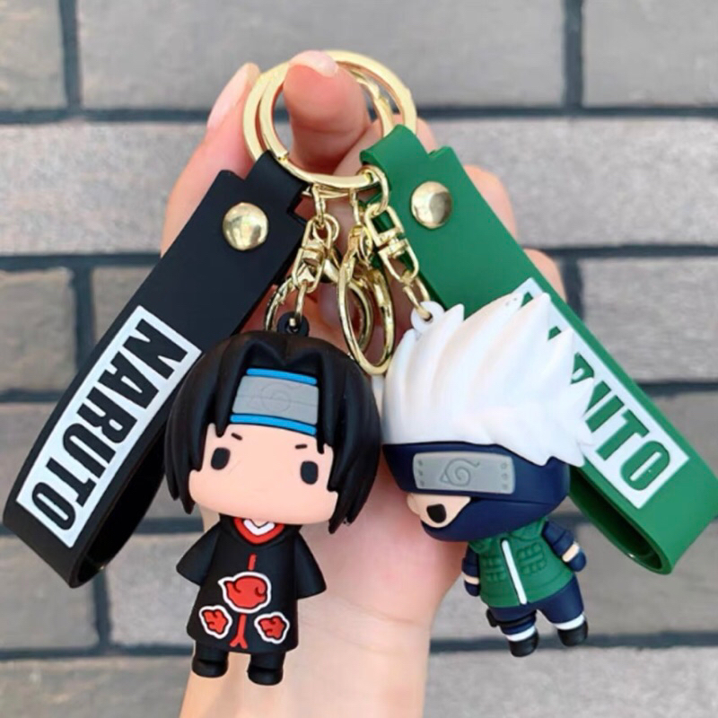 Gantungan Kunci Boneka Naruto Kakashi Hinata Rock Lee