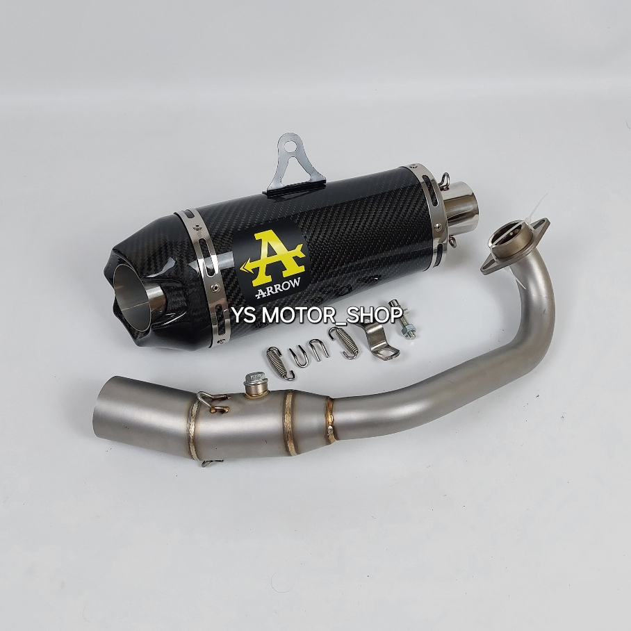 Knalpot Arrow Works competition Yamaha Xmax 250 Xmax Connected Full System