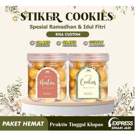

STIKER KUE TOPLES / STIKER KUE KERING / STIKER LEBARAN / STIKER IDUL FITRI /STIKER LABEL / STICKER /