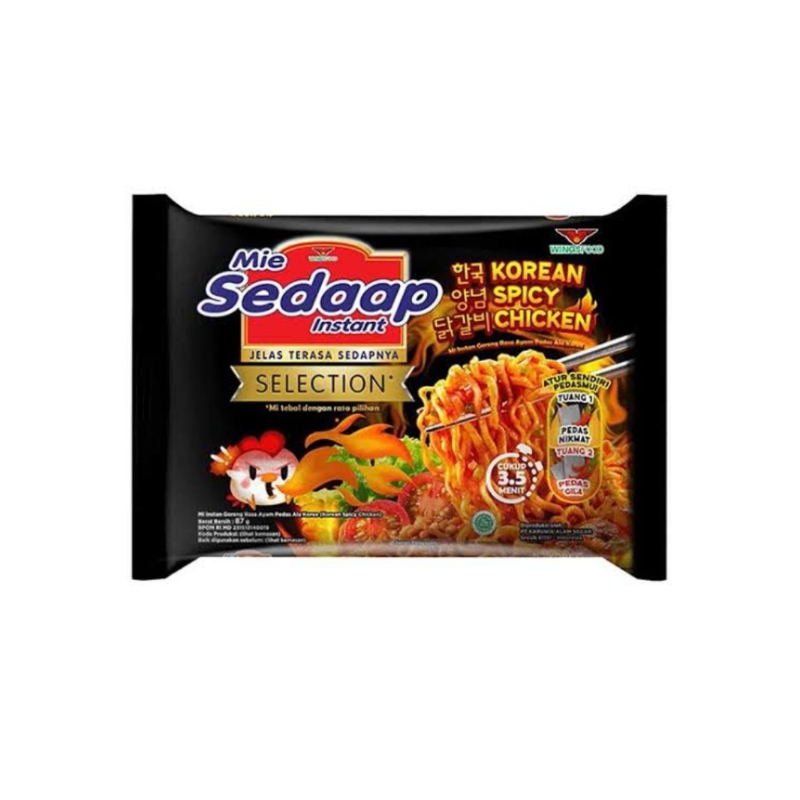 

mie sedaap Korean spicy chicken pedas