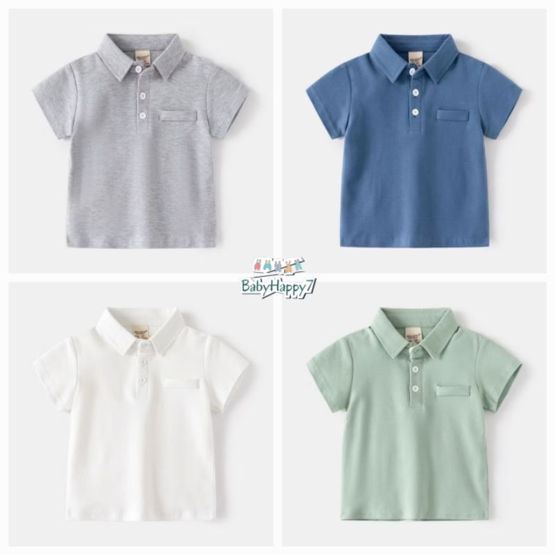 Kaos Polo Anak Laki-Laki Polo Shirt Anak Laki-Laki FBAdw