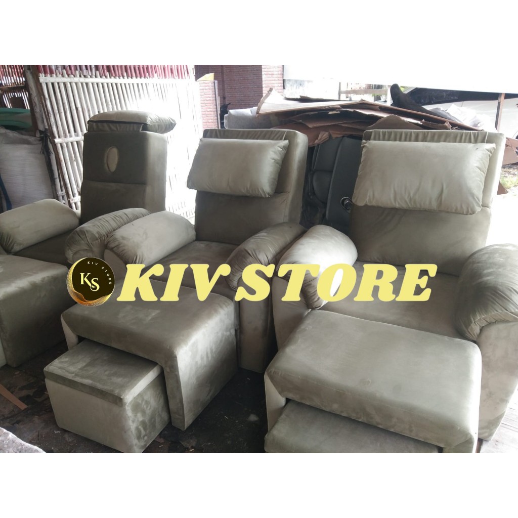 Kursi refleksi bahan bludru atau kursi refleksi murah