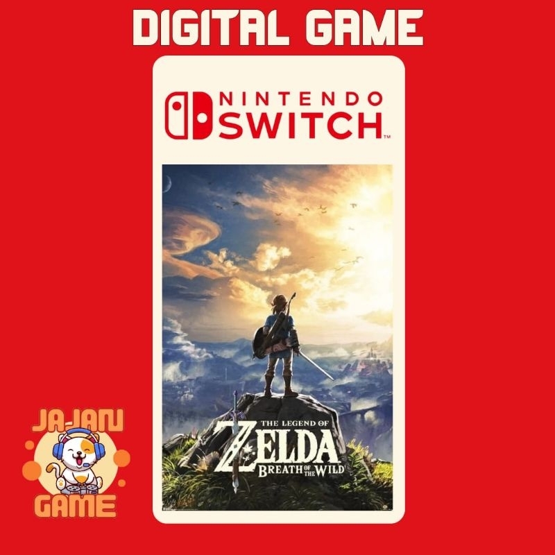 The Legend Of Zelda Breath Of the Wild - Original Nintendo Switch Digital Game