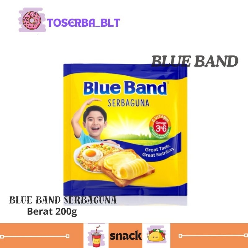

BLUE BAND MARGARIN SERBAGUNA 200 gr