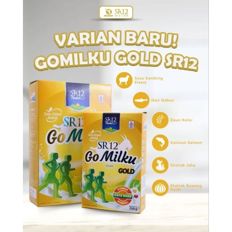 

GO MILKU SR12 GOLD|SUSU KAMBING ETAWA|SUSU ETAWA|GO MILKU SR12 ORIGINAL