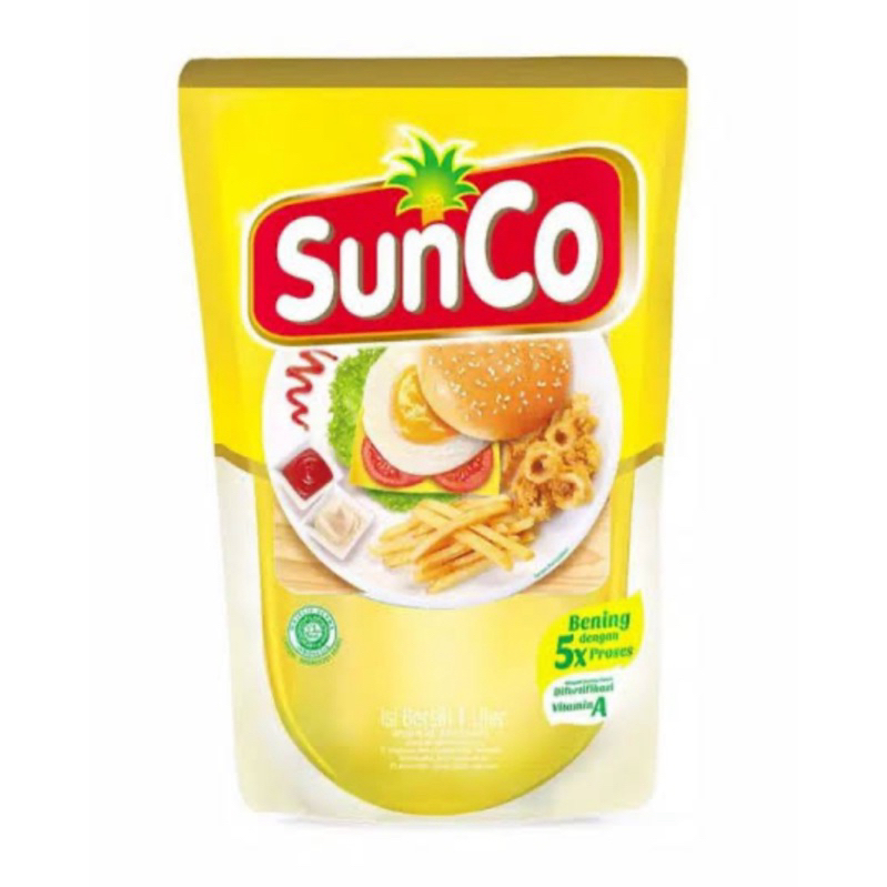 

Minyak goreng SUNCO 1L & 2L