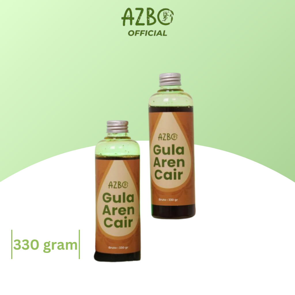 

AZBO -Gula Aren Cais Cegah Diabetes Murni & Asli Setiap Tetesnya - 1 Botol [ isi 330 ml]