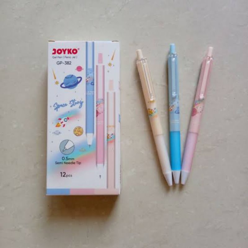 

pulpen gp 382 joyko space story 1box isi 12pcs