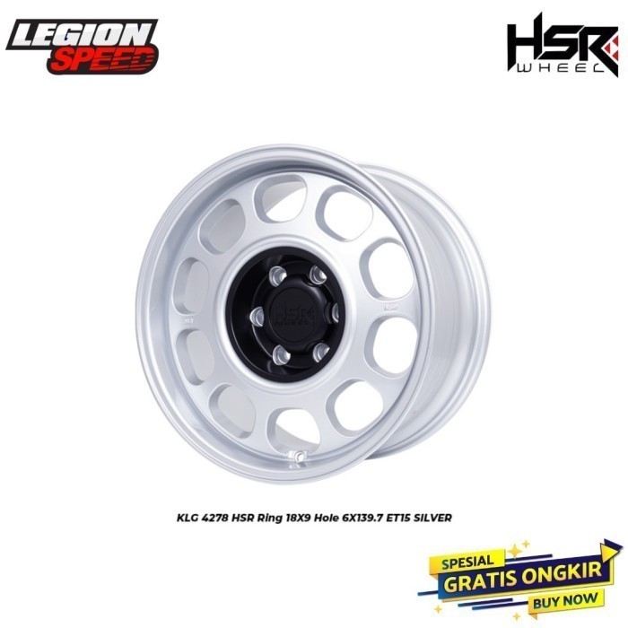 Velg Mobil Offroad ring 18 HSR KLG buat Fortuner Hilux DC