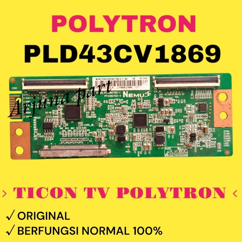 TICON TV POLYTRON PLD43CV1869 / TICON POLYTRON PLD43CV1869 / TICON 43CV1869