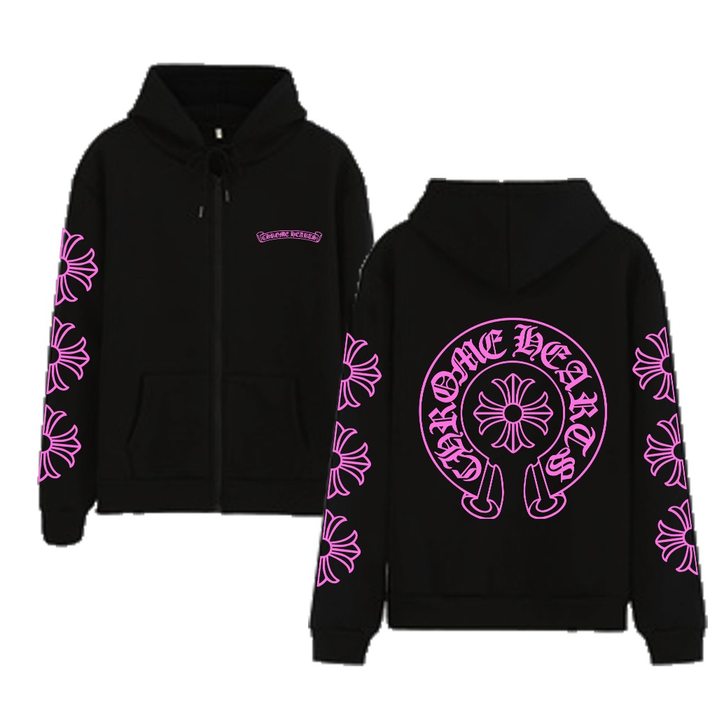 JAKET ZIPPER DRAMA KOREA EVERYONE IS THERE CHROME PINK