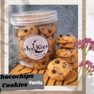 

kue kering cookies/choco chips vanila kemasan 500grm beli 2 gratis 1 random