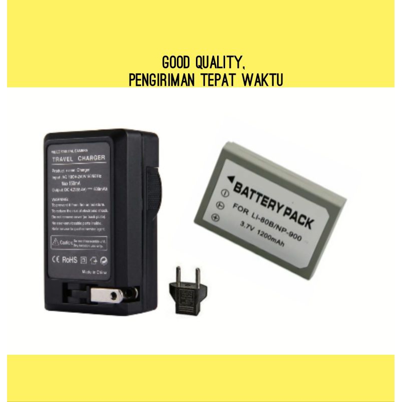 Baterai & Charger Kamera BenQ DC E820 T700 T800 T850 X720 X800 Batre Casan