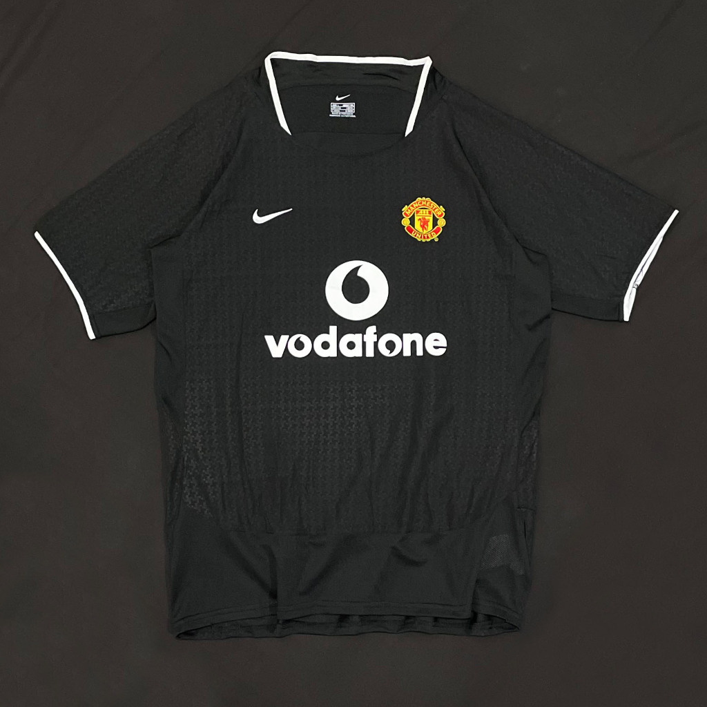 Original Nike Manchester United Away Kit 2003 2004 2005 Jersey Bola Vintage
