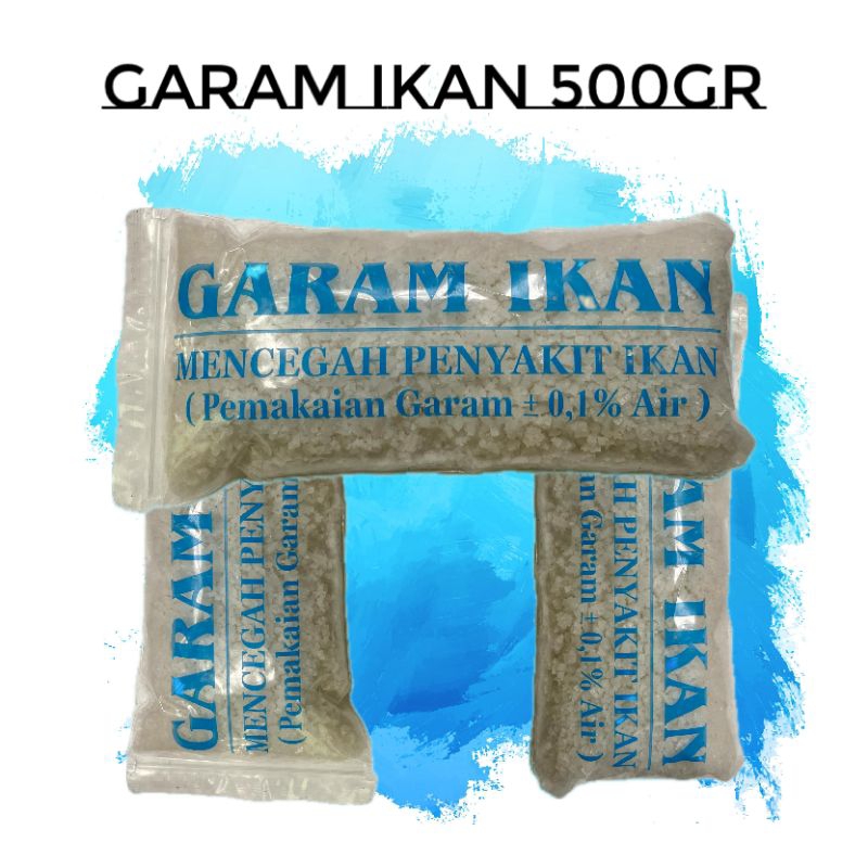 

garam ikan kemasan 500 gram premium