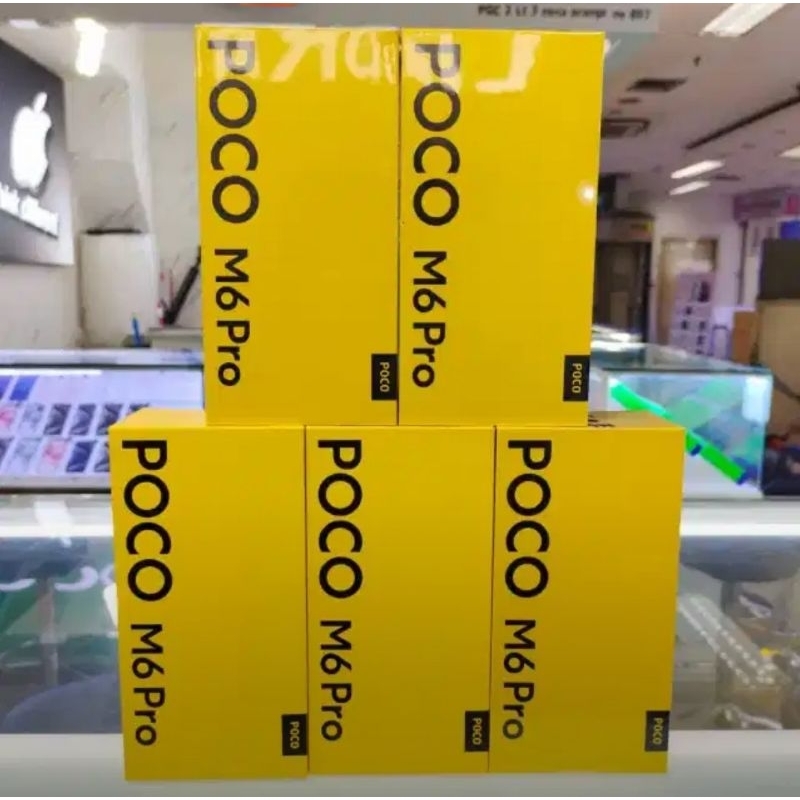 Xiaomi Poco m6 pro ram 8gb+8gb/256gb NFC! Baru! garansi resmi!